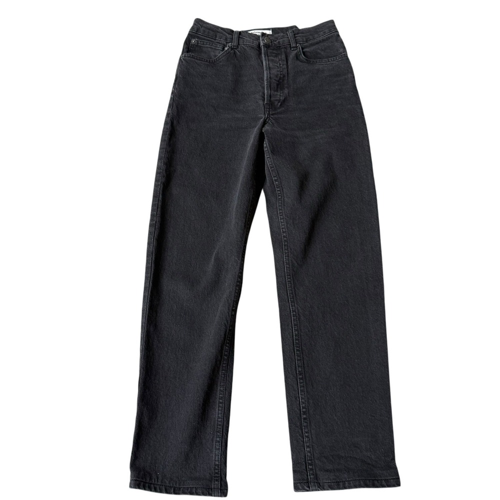 Reformation Jeans Womens 27X27 Cynthia High Rise Straight Button Fly Denim Erie